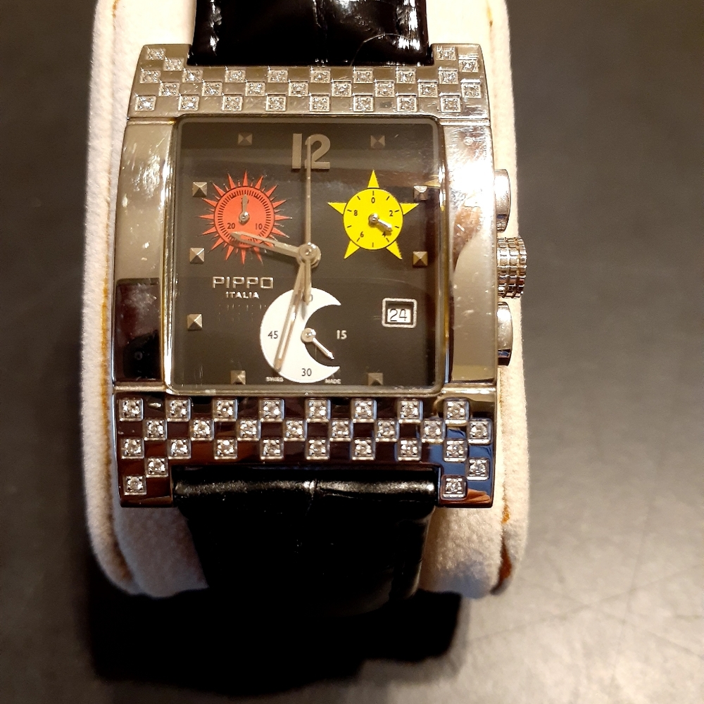 Pippo w/Diamonds watch (unisex)